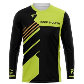FFFF & OLFEH 2025 TİP14 MTB Uzun Kolllu Erkek Bisiklet Forması