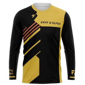 FFFF & OLFEH 2025 TİP16 MTB Uzun Kolllu Erkek Bisiklet Forması