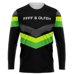 FFFF & OLFEH 2025 TİP2 MTB Uzun Kolllu Erkek Bisiklet Forması