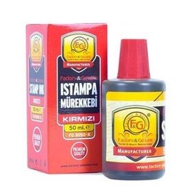 Fg (50 ml Kırmızı) Istampa Mürekkebi