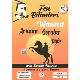 Fi Yayınları 5. Sınıf Fen Bilimleri Deneme Wanted Aranan Sorular