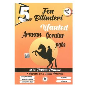 Fi Yayınları 5. Sınıf Fen Bilimleri Deneme Wanted Aranan Sorular