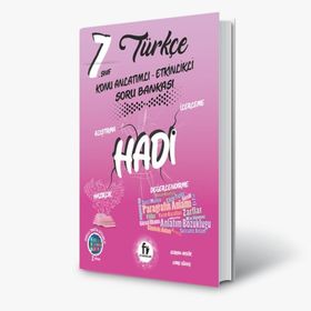 Fi Yayınları 7. Sınıf Hadi Türkçe Konu Anlatımlı Soru Bankası