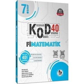 Fi Yayınları 7.Sınıf Kod 40 Deneme Matematik