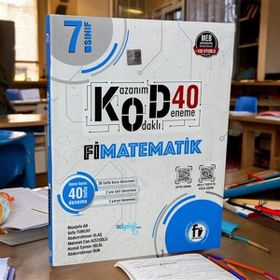 Fi Yayınları 7.Sınıf Kod 40 Deneme Matematik