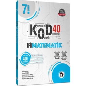 Fi Yayınları 7.Sınıf Kod 40 Deneme Matematik