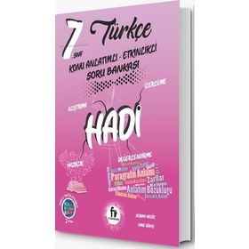Fi Yayınları 7. Sınıf Türkçe Konu Anlatımlı Etkinlikli Hadi Soru Bankası