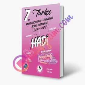 Fi Yayınları 7. Sınıf Türkçe Konu Anlatımlı Etkinlikli Hadi Soru Bankası