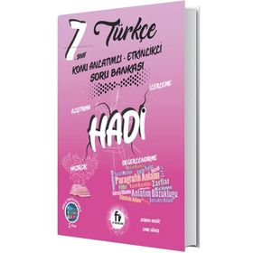 Fi Yayınları 7. Sınıf Türkçe Konu Anlatımlı Etkinlikli Hadi Soru Bankası