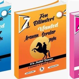 Fi Yayınları 7. Sınıf Türkçe Matematik Fen Bilimleri Deneme Wanted Aranan Sorular
