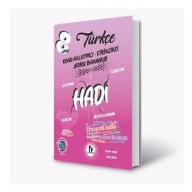 Fi Yayınları 8. Sınıf Hadi Türkçe Konu Anlatım Soru Bankası