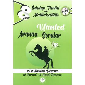 Fi Yayınları 8. Sınıf İnkilap Tarihi Ve Atatürkçülük Wanted Aranan Sorular