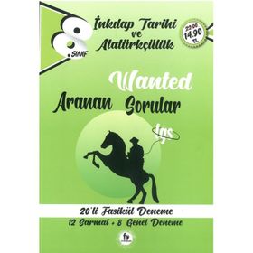 Fi Yayınları 8. Sınıf İnkilap Tarihi Ve Atatürkçülük Wanted Aranan Sorular