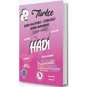 Fi Yayınları 8. Sınıf Türkçe Konu Anlatımlı Etkinlikli Hadi Soru Bankası