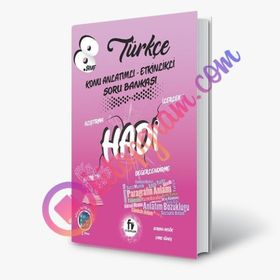 Fi Yayınları 8. Sınıf Türkçe Konu Anlatımlı Etkinlikli Hadi Soru Bankası