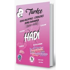 Fi Yayınları 8. Sınıf Türkçe Konu Anlatımlı Etkinlikli Hadi Soru Bankası