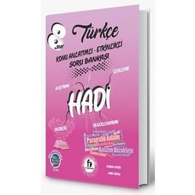 Fi Yayınları 8. Sınıf Türkçe Konu Anlatımlı Etkinlikli Hadi Soru Bankası