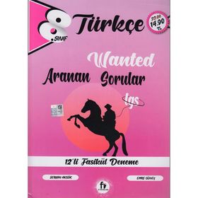 Fi Yayınları 8. Sınıf Türkçe Wanted Aranan Sorular 12 Fasikül Deneme