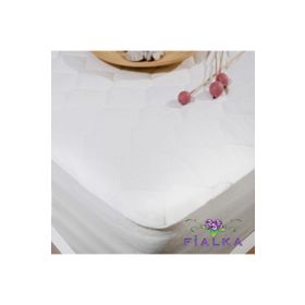 Fialka Kapitoneli Fitted Lastikli Sıvı Geçirmez 160x200 cm Çift Kişilik Alez