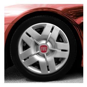 Fiat 14 İnç Amblemli Gri 4'lü Takım 103 Jant Kapağı