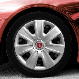 Fiat 14 İnç Amblemli Gri 4'lü Takım 108 Jant Kapağı