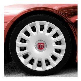 Fiat 14 İnç Amblemli Gri 4'lü Takım 144 Jant Kapağı