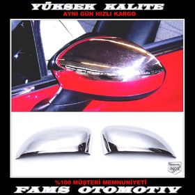 Fiat 500 2008 Üzeri Krom 2 Parça Ayna Kapağı