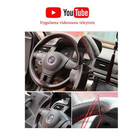 Fiat 500c Deri Direksiyon Kılıfı