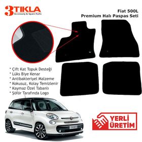 Fiat 500L 2013+ Premium 3D Oto Bagaj Havuzu Bizymo