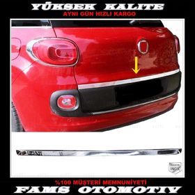 Fiat 500l 2013 Üzeri Krom Bagaj Alt Çıtası