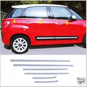 Fiat 500L 2013 Üzeri Krom Cam Çıtası