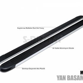 Fiat 500L 2013 Üzeri Maya Yan Basamak