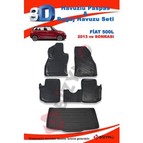Fiat 500L 2013 ve Sonrası Paspas ve Bagaj Havuzu