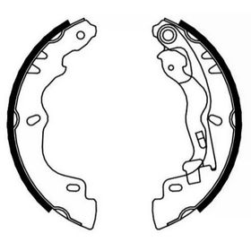 Fiat 98845348 Palio 1996-2005 1.2 1.4 1.6 Arka Fren Balatası