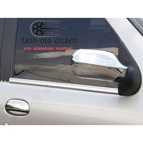 Fiat Albea 2002-2012 4 Parça Krom Cam Çıtası