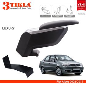 Fiat Albea 2002 2012 Çelik Ayaklı Gri Siyah Kol Dayama Kolçağı