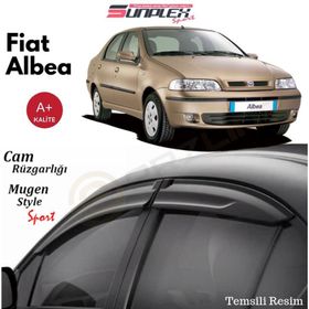 Fiat Albea 2002-2014 Mügen Cam rüzgarlığı