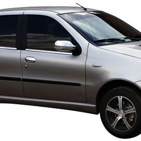 Fiat Albea 2002 Üzeri Paslanmaz Çelik 4 Parça Krom Cam Çıtası