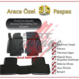 Fıat Albea 2003 3D Havuzlu Paspas