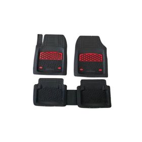 Fiat Albea 2005 2012 Krom Kırmızı Derin Havuzlu Oto Paspas