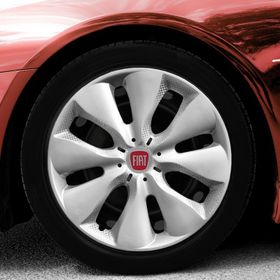 Fiat Amblemli Gri 4'lü Takım 133 15 İnç Jant Kapağı