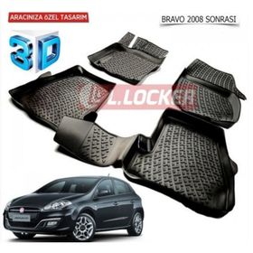 Fiat Bravo 2007 Sonrası 3D Havuzlu Paspas