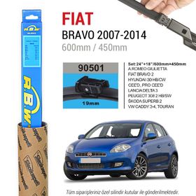 Fiat Bravo RBW 2007-2014 Muz Silecek Takımı
