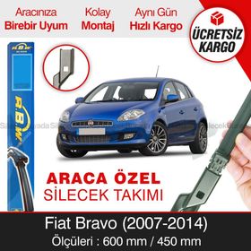 Fiat Bravo RBW 2007-2014 Muz Silecek Takımı