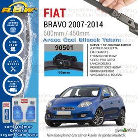 Fiat Bravo RBW 2007-2014 Muz Silecek Takımı
