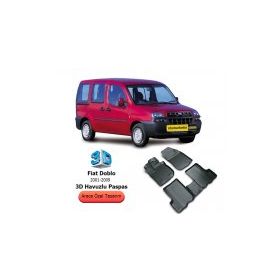 Fiat Doblo 2001-2009 3D Havuzlu Paspas