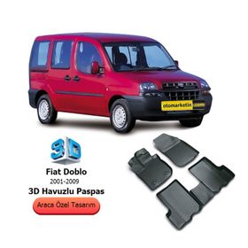 Fiat Doblo 2001-2009 3D Havuzlu Paspas