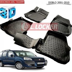 Fiat Doblo 2001-2010 3D Havuzlu Paspas