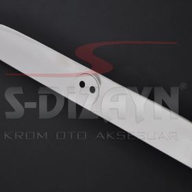 Fiat Doblo 2006-2010 Krom Bagaj Çıtası