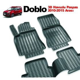 Fiat Doblo 2010-2015 3D Havuzlu Paspas